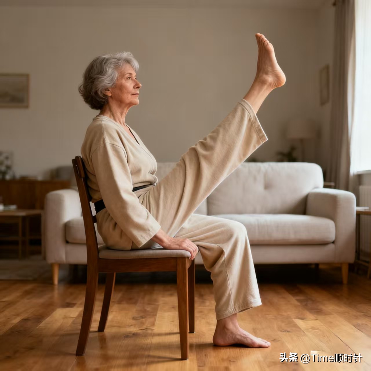 股四头肌训练椅_中老年人膝盖锻炼方法_增强膝关节周围肌肉力量