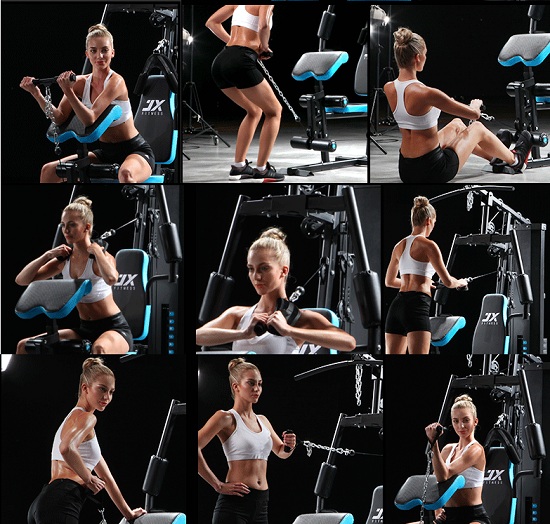 军霞综合训练器锻炼项目