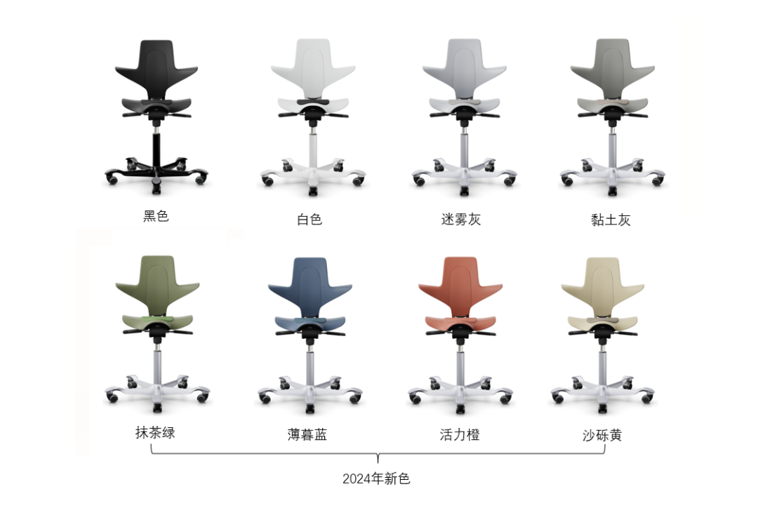 HÅG Capisco Puls 骑马椅_髋关节训练椅_挪威进口人体工学椅