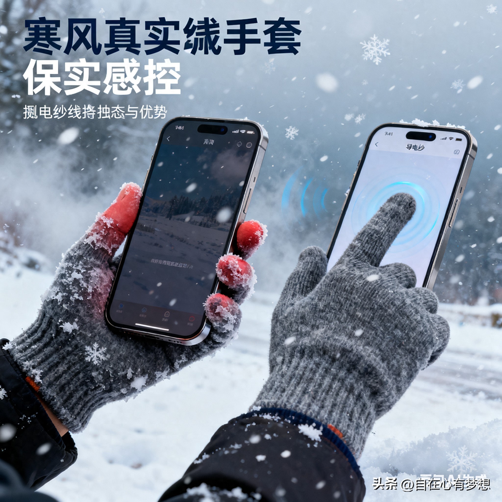 漫画 冬季跑步手套别乱买！触控+保暖的3大核心逻辑，实测10款总结