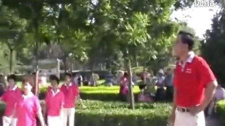 北京电视台2013年7月24日到北京通州现场录制康姿百德健身操纪实