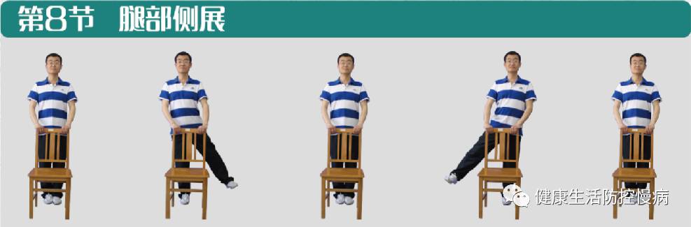 椅子操预防跌倒_家庭健身椅子操教程_髋关节训练椅