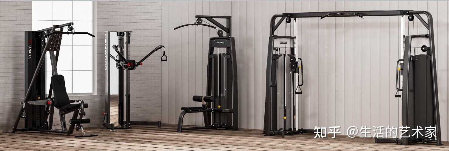 综合训练器_史密斯机 家用健身房训练器械 复合史密斯机