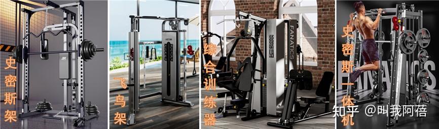 飞鸟架_综合训练器_史密斯一体机
