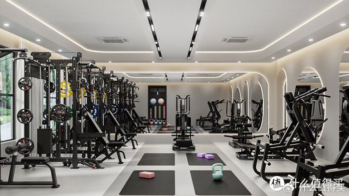 公司健身房设备配置_酒店健身器材选择_家用综合训练器 配重