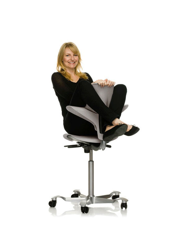 挪威进口人体工学椅_HÅG Capisco Puls 骑马椅_髋关节训练椅