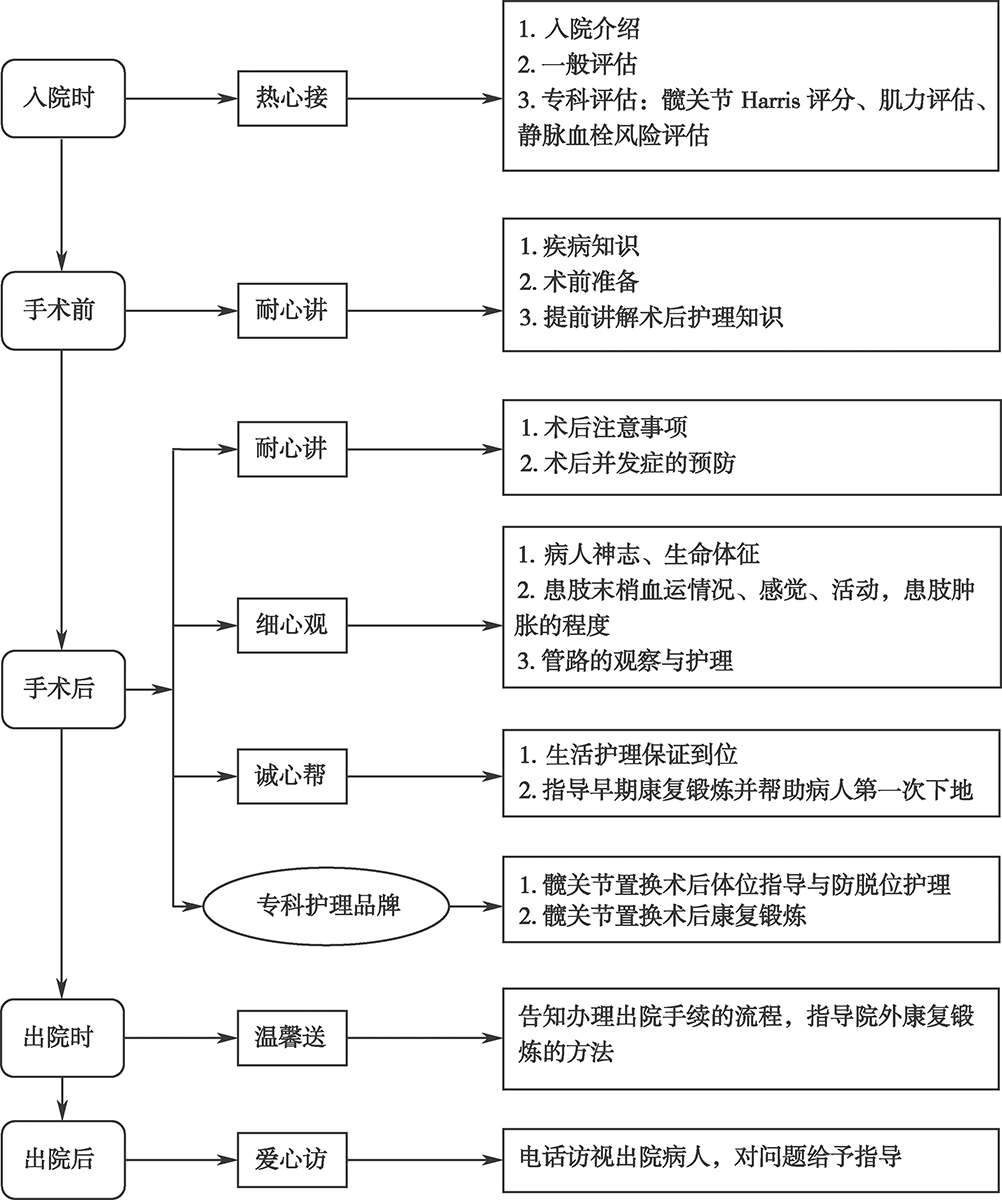 漫蛙漫画(网页入口) 一、髋关节疾病“一病一品”护理路径